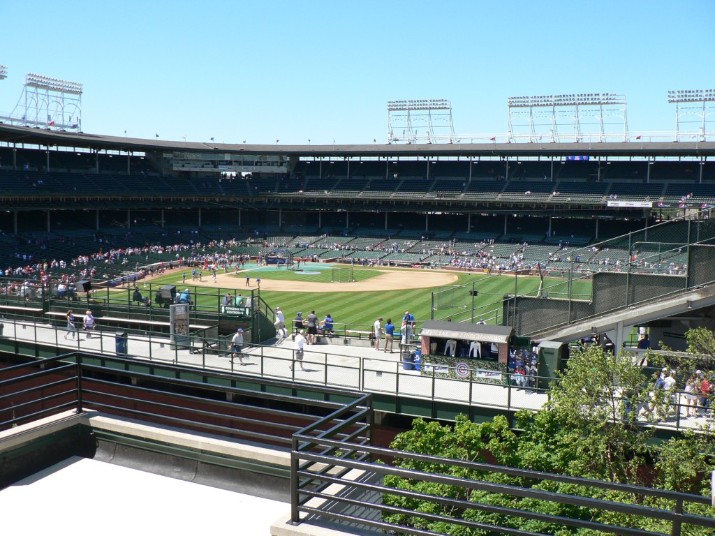 View from Murphy’s Rooftop 2 Murphy's Bleachers Chicago's World